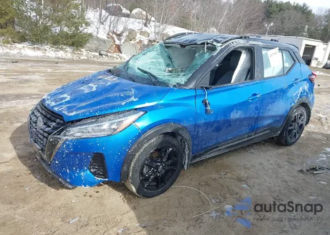 2021 Nissan Kicks Sr Xtronic Cvt from USA, damaged, VIN 3N1CP5DV0ML549737